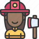 firefighter, worker, profession, job, fireman