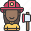 firefighter, worker, profession, job, fireman 