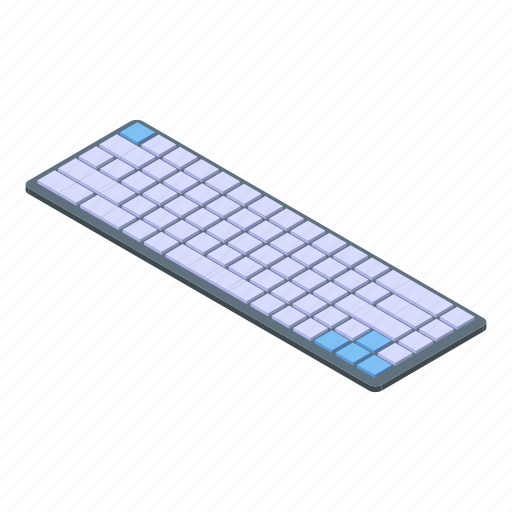 Business, cartoon, computer, hand, isometric, keyboard, programming icon - Download on Iconfinder
