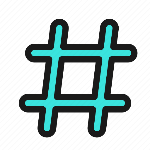 Hashtag, tag, category, label, keyword, search, trend icon - Download on Iconfinder