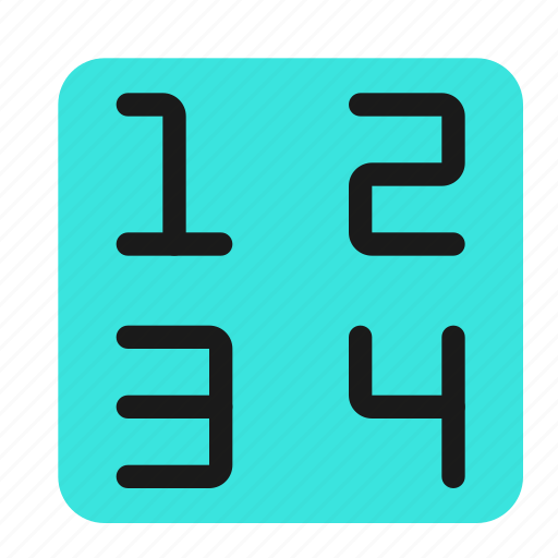 Type, number, text, keyboard, math, calculator, count icon - Download on Iconfinder