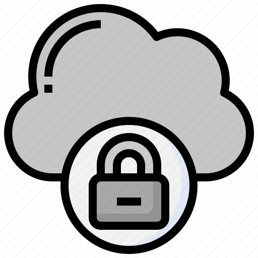 Cloud, seo, full, circular, security icon - Download on Iconfinder