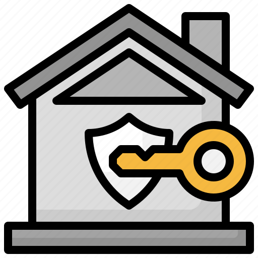 Home, security, privacy, padlock, protection icon - Download on Iconfinder