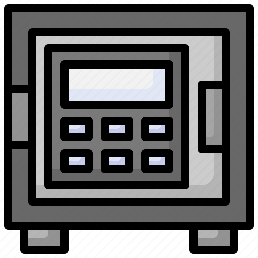 Safe, box, deposit, combination, electronics, protection icon - Download on Iconfinder