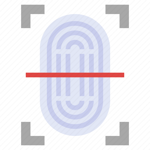 Fingerprint, biometric, tactile, identification, scan icon - Download on Iconfinder