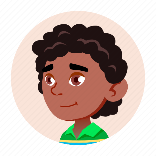 African, avatar, black, boy, child, face, kid icon - Download on Iconfinder
