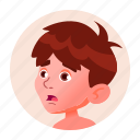 avatar, boy, child, emotion, expression, face, kid
