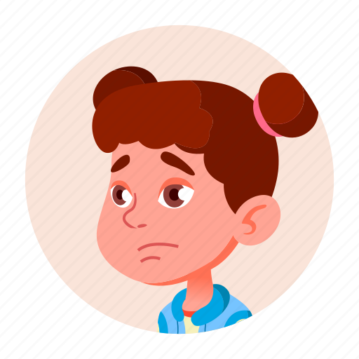 Avatar, child, emotion, expression, face, girl, kid icon - Download on Iconfinder