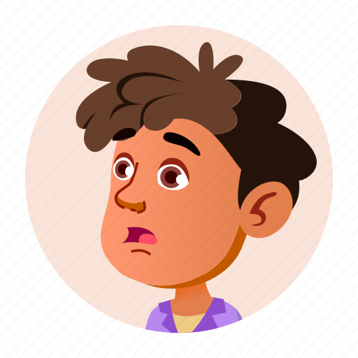 Arab, avatar, boy, emotion, expression, kid icon - Download on Iconfinder