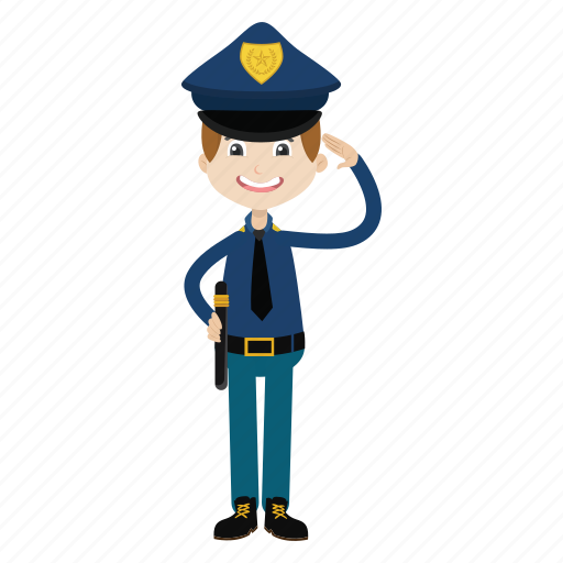 Boy, cop, officer, police, policeman icon - Download on Iconfinder