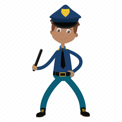 Boy, kid, officer, police icon - Download on Iconfinder