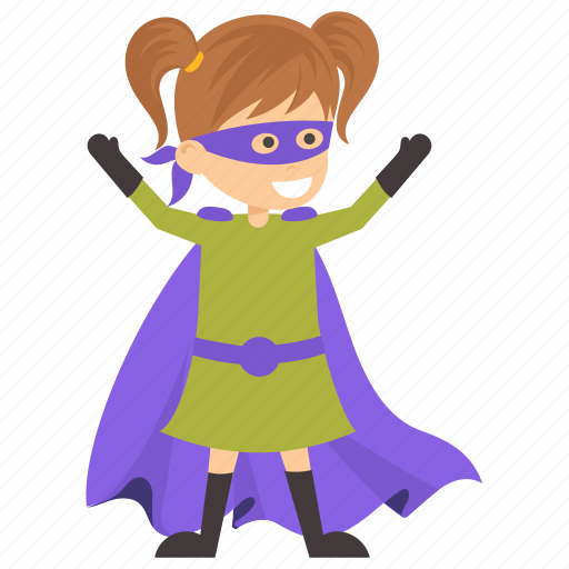 Child superhero, comic superhero, harley quinn, superhero cartoon, superhero kid icon - Download on Iconfinder