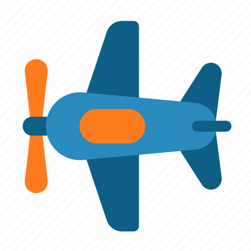 Aeroplane, childrens, kids, plane, toy, toys, baby icon - Download on Iconfinder
