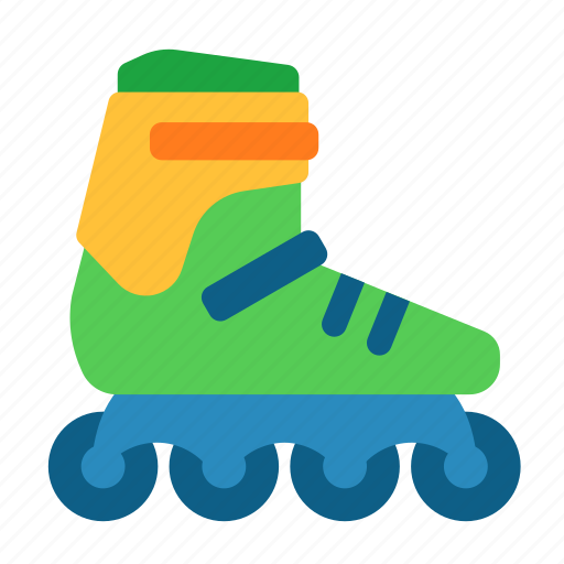 Skates, roller, skating, entertainment, hobby, skate, rollerblade icon - Download on Iconfinder