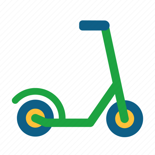 Kick, riding, scooter, bike, scootie, sports, transport icon - Download on Iconfinder