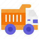 truck, car, logistics, construction, vehicle, shipping, cargo, transportation, transport