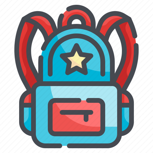 Bag, baggage, backpack, luggage, education icon - Download on Iconfinder
