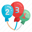 balloon, birthday, party, celebration, decoration