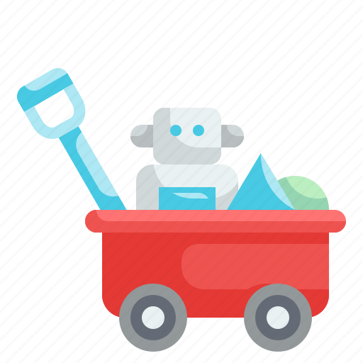 Toy, toys, doll, childhood, cart icon - Download on Iconfinder