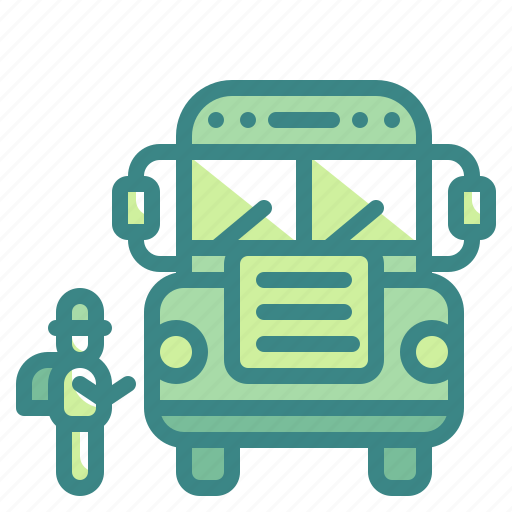 Bus, school, transport, public, vehicle icon - Download on Iconfinder