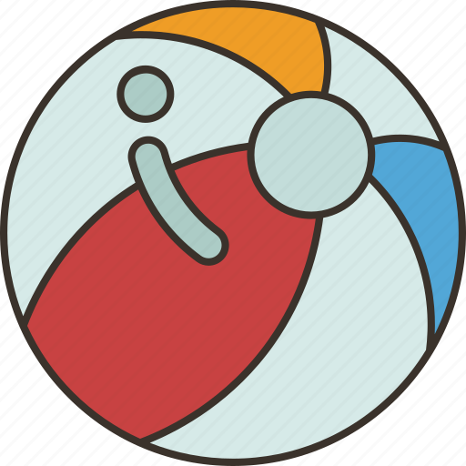 Ball, beach, play, summer, activity icon - Download on Iconfinder