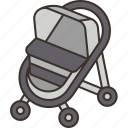 stroller, baby, child, carriage, motherhood