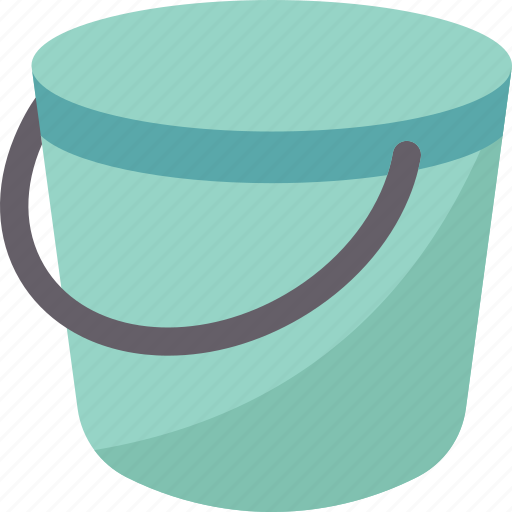 Bucket, water, container, household, housework icon - Download on Iconfinder