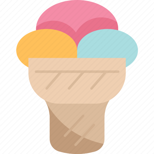 Ice, cream, dessert, scoop, flavor icon - Download on Iconfinder