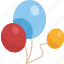balloons, party, joy, decoration, celebrate 