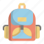 backpack, bag, education, kindergarten, luggage, school, student 