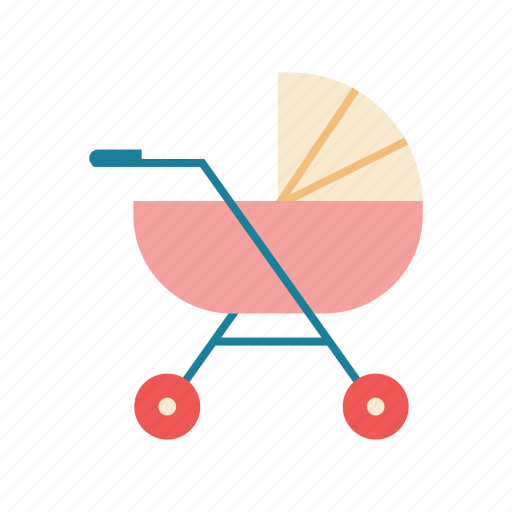 Carriage, infant, kindergarten, nursing, stroller, toddler, trolley icon - Download on Iconfinder