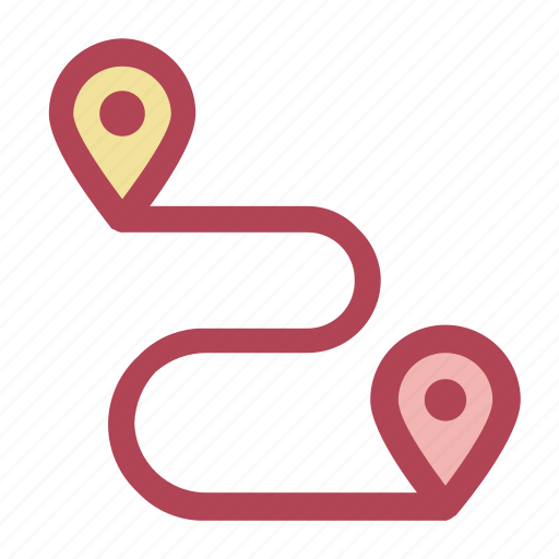Distance, gps, location, maps, navigation, place, pointer icon - Download on Iconfinder