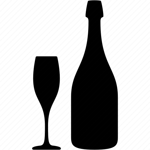 Alcohol, bottle, champagne, cup, drink, restaurent, wine icon - Download on Iconfinder