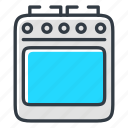 bake, cooking, cooking oven, oven, stove