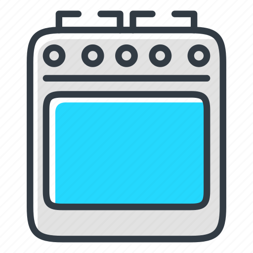 Bake, cooking, cooking oven, oven, stove icon - Download on Iconfinder