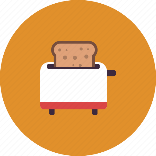 Eat, food, gadget, kitchen, toast, toaster icon - Download on Iconfinder