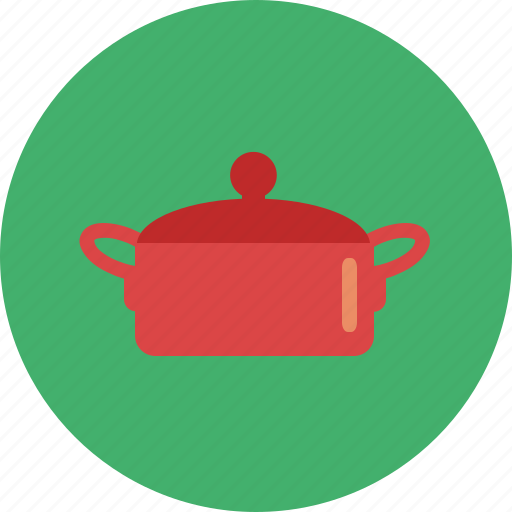 Cook, cooking, cruse, food, kitchen, pot, red icon - Download on Iconfinder