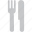 fork, knife, cutlery, eating, kitchen, restaurant 