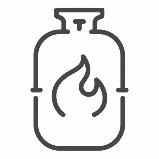 Heat, gas, fuel, kitchen, cylinder, cooking gas, tank icon - Download on Iconfinder