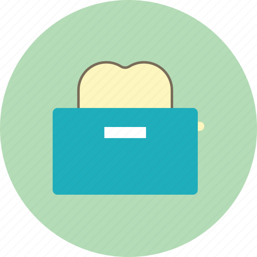Bread, breakfast, toast, toaster icon - Download on Iconfinder