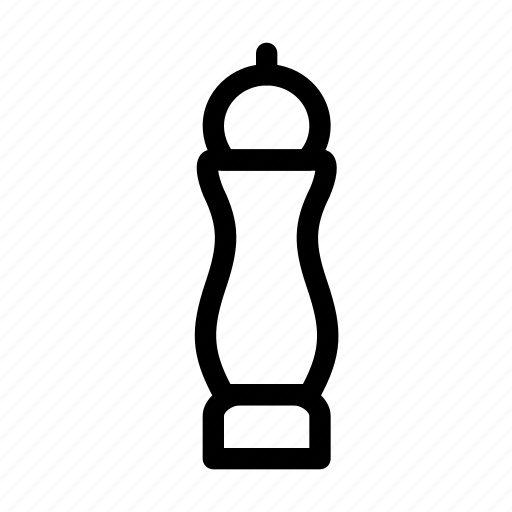 Pepper grinder, pepper mill, salt mill, spice icon - Download on Iconfinder
