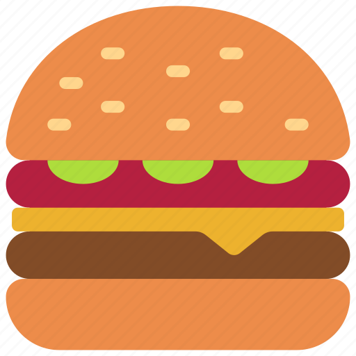 Burger, fast, food, beef, hamburger icon - Download on Iconfinder