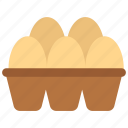 egg, tray, eggs, farm, shop