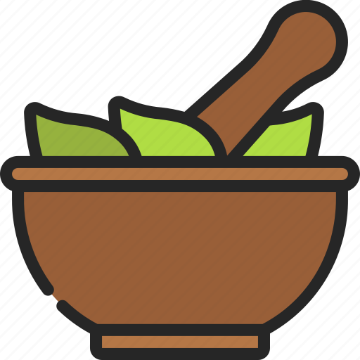 Herbal, mixing, bowl, herbs, natural icon - Download on Iconfinder