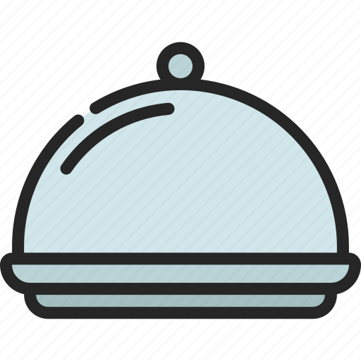 Room, service, dish, food, tray, feed icon - Download on Iconfinder