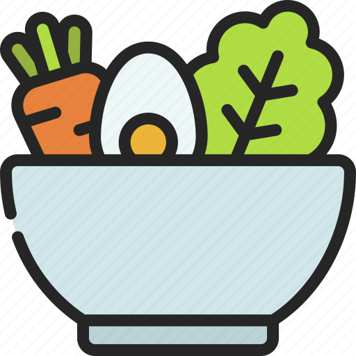 Salad, mixing, bowl, mix, salads icon - Download on Iconfinder