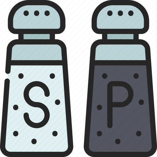 Salt, and, pepper, condiments, spices icon - Download on Iconfinder