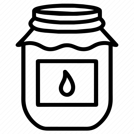 Jar, glass, food, sauce, marmelade, bottle icon - Download on Iconfinder