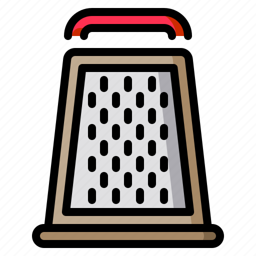 Scrape, kitchen, grater, cook, chef, cheese icon - Download on Iconfinder