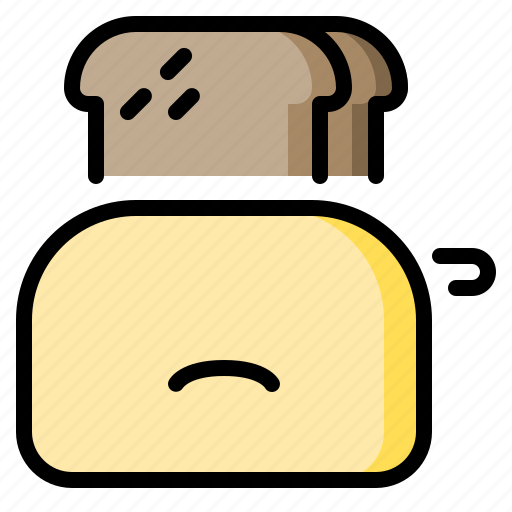 Food, hot, kitchen, use, toaster, home icon - Download on Iconfinder